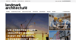 Desktop Screenshot of landmarktrust.co.uk