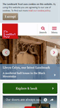 Mobile Screenshot of landmarktrust.org.uk